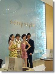 SONY漢神巨蛋旗艦店清涼感玻璃水幕開幕秀