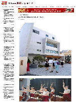 法鼓山蘭陽精舍啟用水雕水牆大法鼓齊振媒體報導